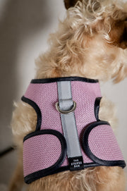 Standard Pink & Black Mesh Harness COBBLESTONE