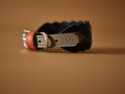 leather fishbone collar for dogs