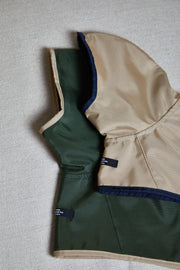 Italian Greyhound / Whippet Green Waterproof Hooded Cape PARAMOUNT