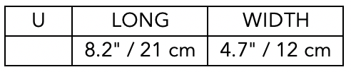 Size Guide for Bone Toy UNIVERSAL