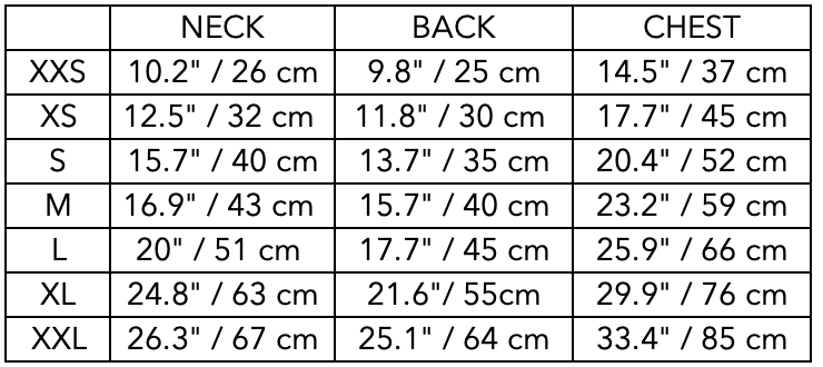 Size Guide for Grey Sweater with Multicolored Stripes on Sleeves ELLE