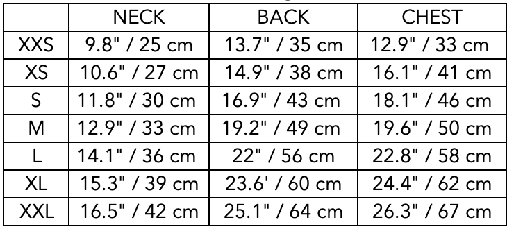 Size Guide for Italian Greyhound / Whippet Grey Sweater with Multicolored Stripes on Sleeves ELLE