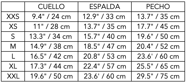 Size Guide for Italian Greyhound / Whippet Tricolor Turtleneck Sweater EMILY