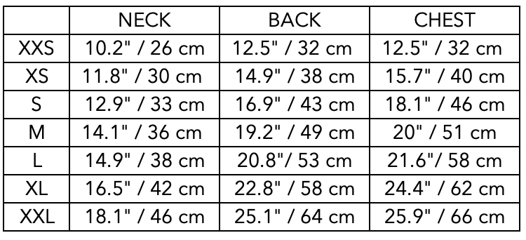 Size Guide for Italian Greyhound / Whippet Taupe Turtleneck Sweater with Patches CAIRO