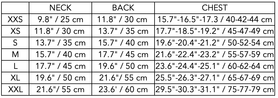 Size Guide for Italian Greyhound / Whippet Gray Herringbone Jacket TWILL