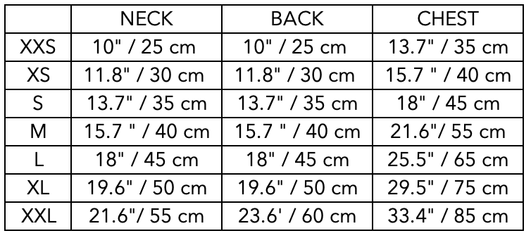 Size Guide for Dust Blue Waffle Sweater GRAIN