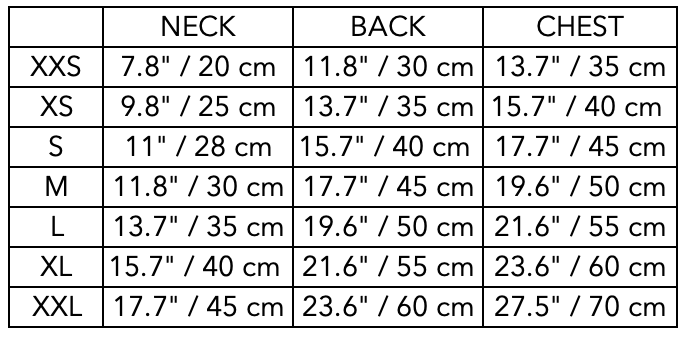 Size Guide for Italian Greyhound / Whippet Heather Blue Ribbed Sweater with Patches MIST