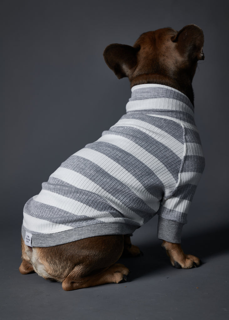 Striped Turtleneck Sweater BREA