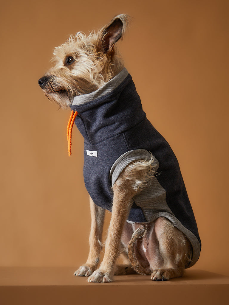 Dark Grey Turtleneck Vest SOPHIE