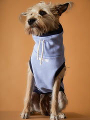 Light Blue Turtleneck Vest SOPHIE