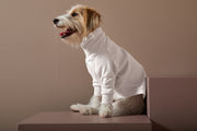 Cream Turtleneck Sweater COVE