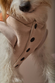 Quilted Hooded Vest DUNE