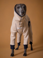 Italian Greyhound / Whippet Sand Turtleneck Jumpsuit ORLY