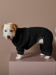 Black Sherpa Jumpsuit Roma