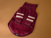 Dachshund Burgundy Christmas Sweater HOHOHO