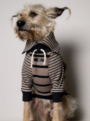 Standard Taupe and Black Striped Sweater LINE