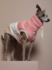 Italian Greyhound / Whippet Color-Block Turtleneck Vest SHEAR