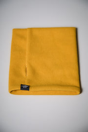 Yellow Fleece Ring Scarf CHILL
