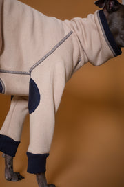 Italian Greyhound / Whippet Sand Turtleneck Jumpsuit ORLY