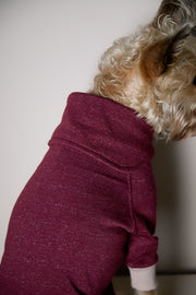 Standard High-Neck Burgundy Sweater DUSK
