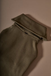 Dachshund Military Green Sweatshirt STONE