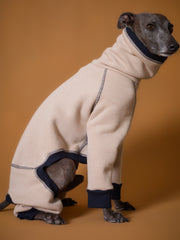Italian Greyhound / Whippet Sand Turtleneck Jumpsuit ORLY