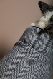 Gray Herringbone Jacket TWILL