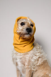 Yellow Fleece Ring Scarf CHILL
