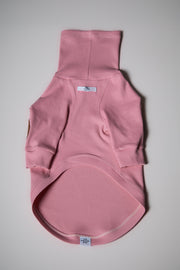 Standard Pink Ribbed Sweater with Patches MIST