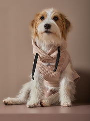 Sand Textured Hooded Vest BIRCH