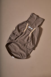 Dachshund Taupe Turtleneck Sweater CAIRO