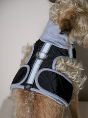 Standard Black Quilted Turtleneck Harness GADE