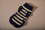Dachshund Striped Knit Sweater KYRA