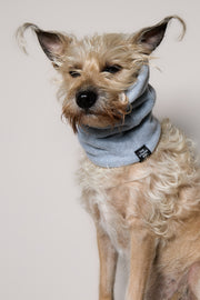 Grey Fleece Ring Scarf CHILL