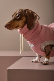 Dachshund Color-Block Turtleneck Vest SHEAR