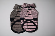 Standard Pink and Black Striped Sweater LINE