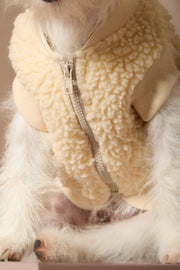 Ivory Sherpa Vest MILAN