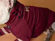 Burgundy Christmas Sweater HOHOHO