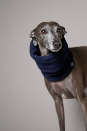 Blue Fleece Ring Scarf CHILL