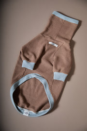 Italian Greyhound / Whippet Mokka Waffle Sweater GRAIN