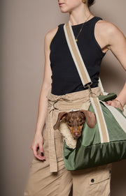 Green Waterproof Carry-On Bag LUMA