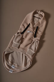 Italian Greyhound / Whippet Sand Textured Hooded Vest BIRCH