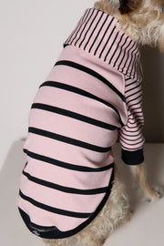 Standard Pink and Black Striped Sweater LINE