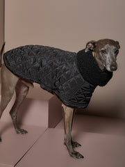 Italian Greyhound / Whippet Black Turtleneck Cape HIRO
