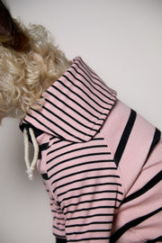 Standard Pink and Black Striped Sweater LINE