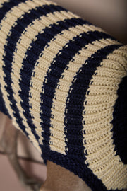 Italian Greyhound / Whippet Striped  Knit Sweater KYRA