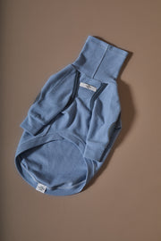 Dachshund Light Blue Turtleneck Sweater CAIRO