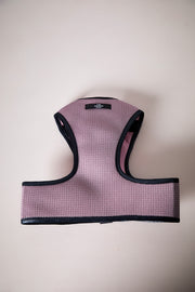 Dachshund Pink & Black Mesh Harness COBBLESTONE