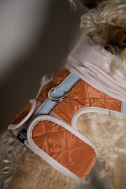 Standard Terracotta Quilted Turtleneck Harness GADE
