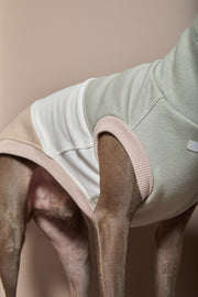 Italian Greyhound / Whippet Color-Block Turtleneck Vest SHEAR